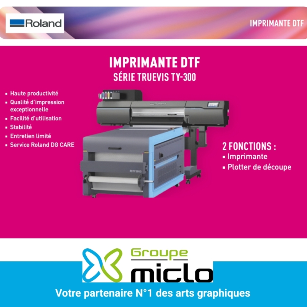 VersaSTUDIO TY-300 – Imprimante DTF grand format