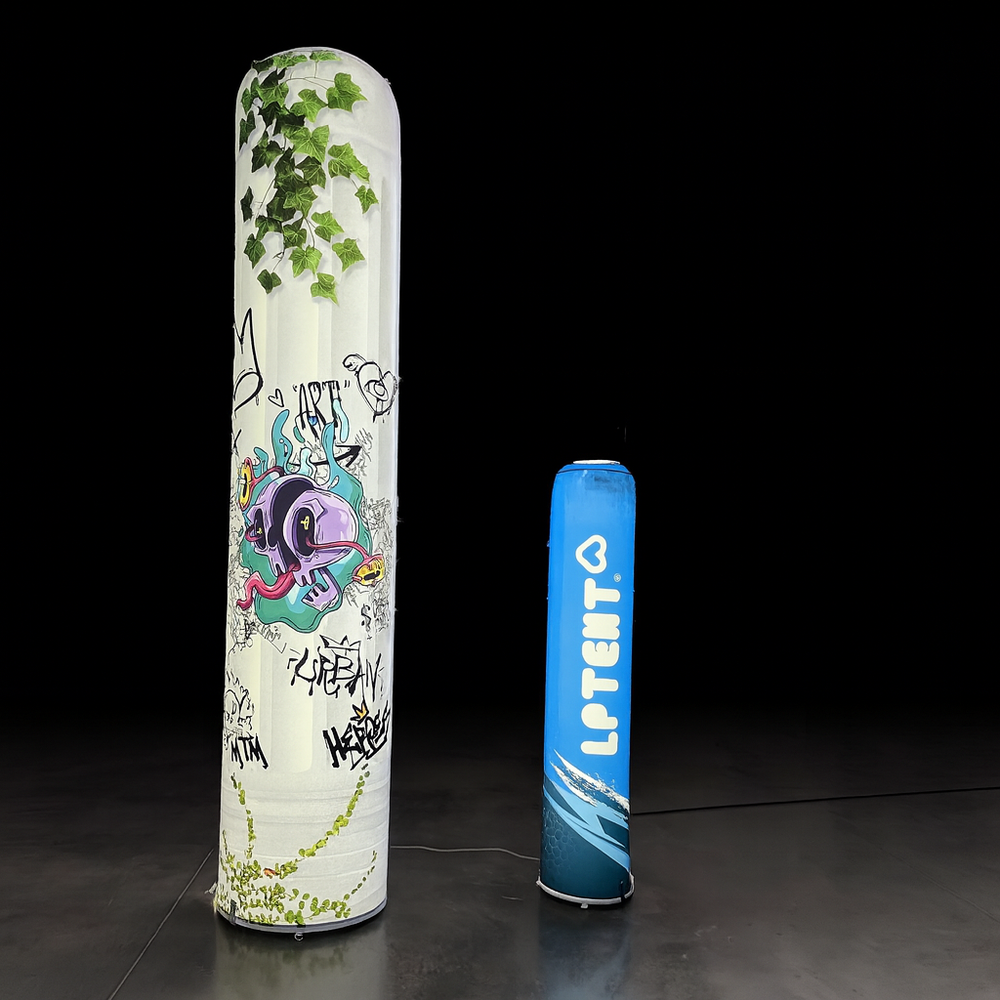 Un totem lumineux pour agrémenter sa tente (indoor ou outdoor)