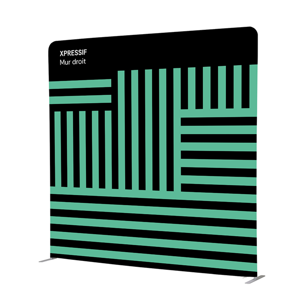 XPRESSIF - Mur droit tubulaire