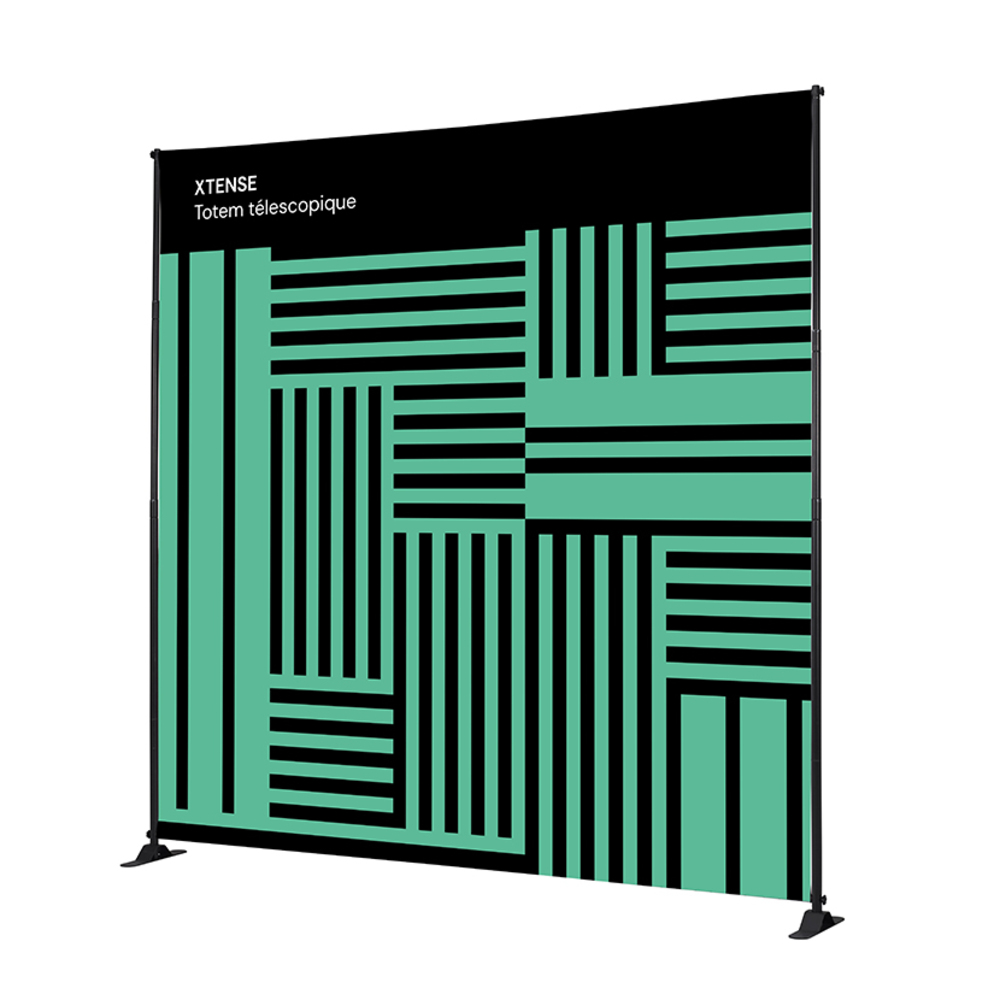 XTENSE - Totem télescopique Premium 3 m