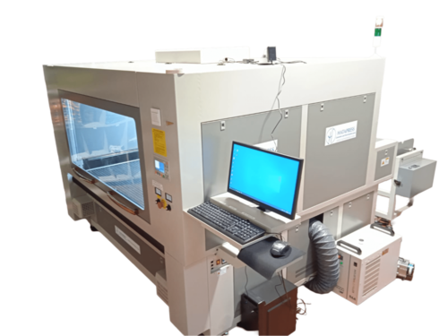 Máquina de corte láser textil HT 180/CO₂