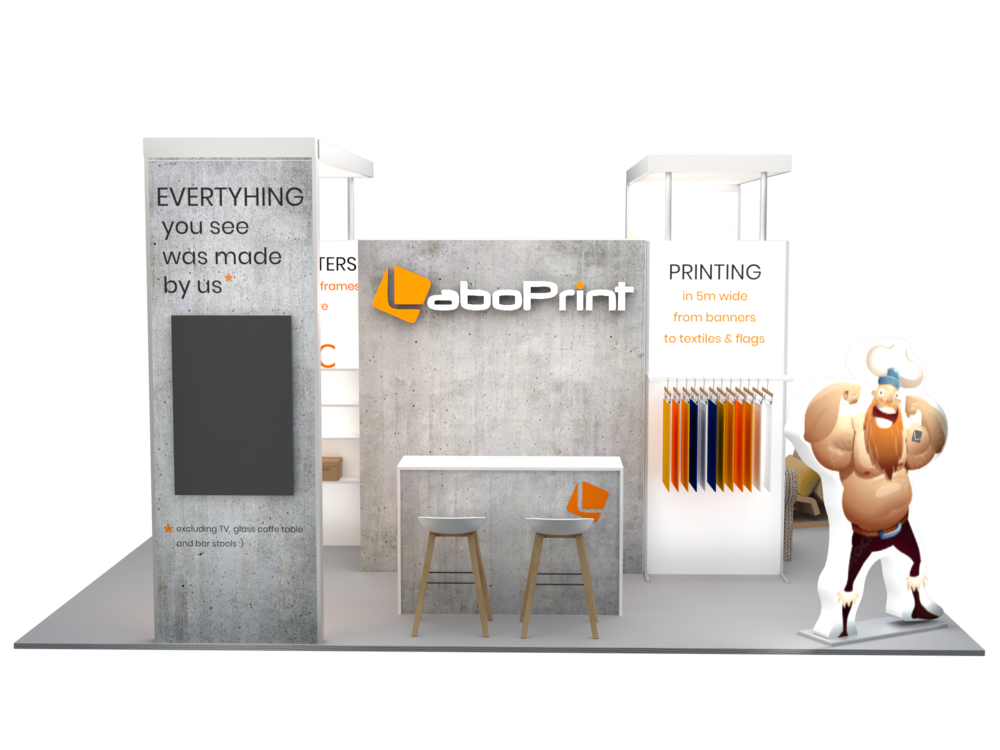 ExpoLab – Stand d’exposition modulaire