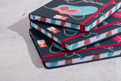 Custom-Made Notebook with Printed Edges