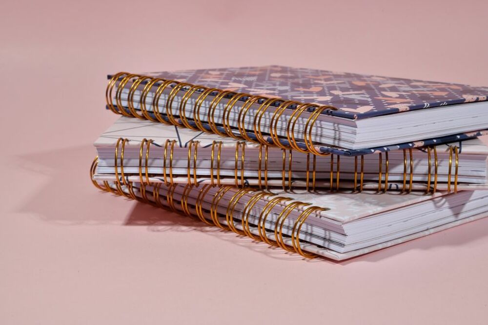 Custom-Made Spiral Planner with Hard Cover