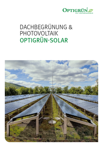 Broschüre Solargründach