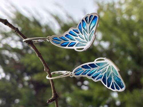 Boucles d'oreilles "Papillon" 