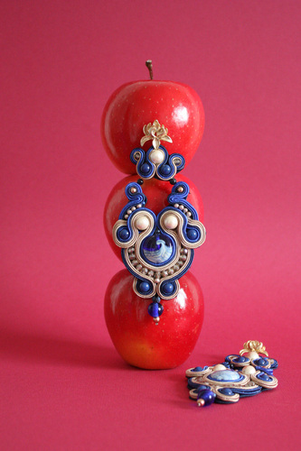 Boucles d'oreilles la Vague