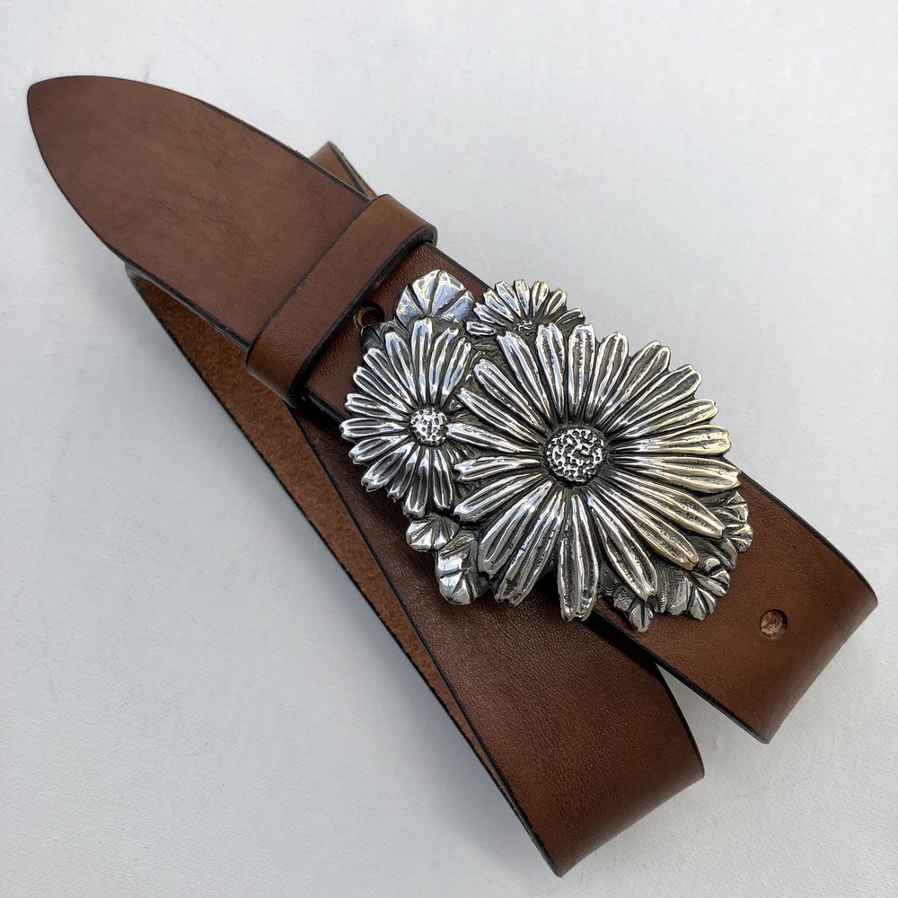 Boucle de ceinture Fleurs