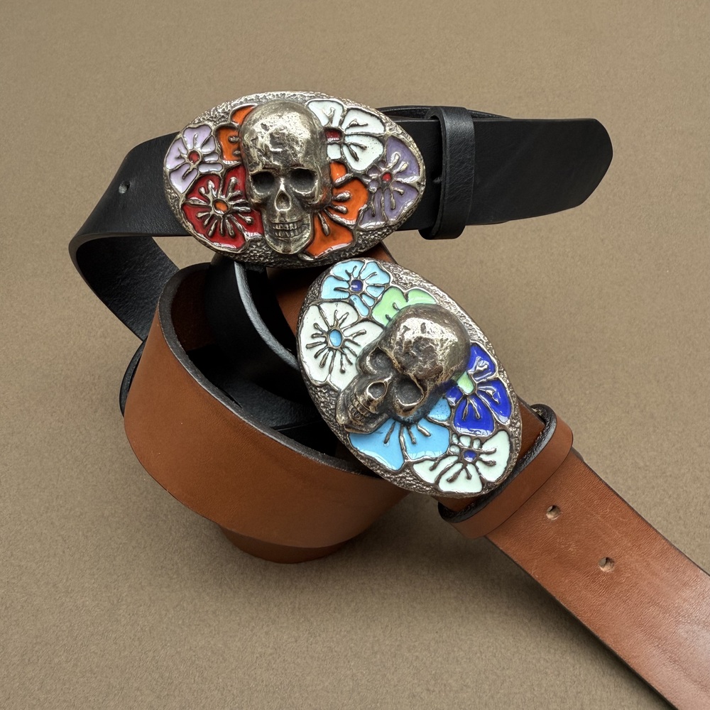 Boucle de ceinture Dia de los Muertos