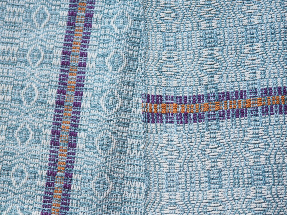 Linge de maison lin et coton vert sauge