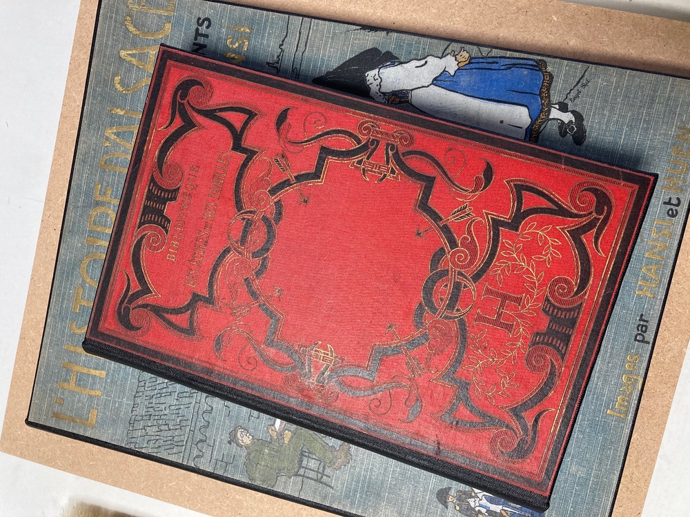 Reliure dite parlante, cartonnages d'éditeur.