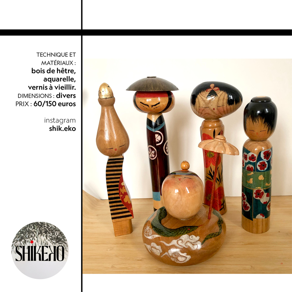 MES KOKESHI CRÉATIVES