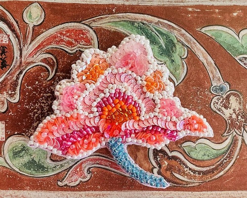 Broche fleur de lotus