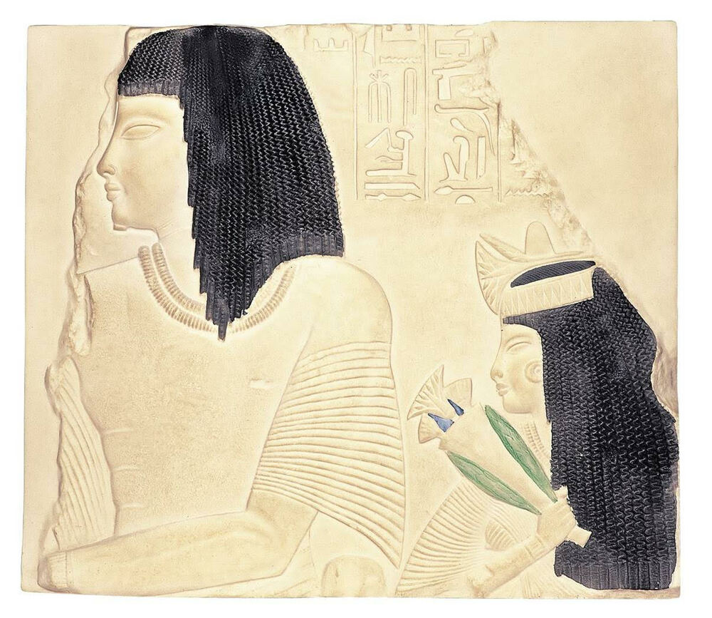 Patine du Bas-relief des Parents d’Imeneminet