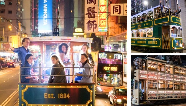 Tram Party in Hong Kong