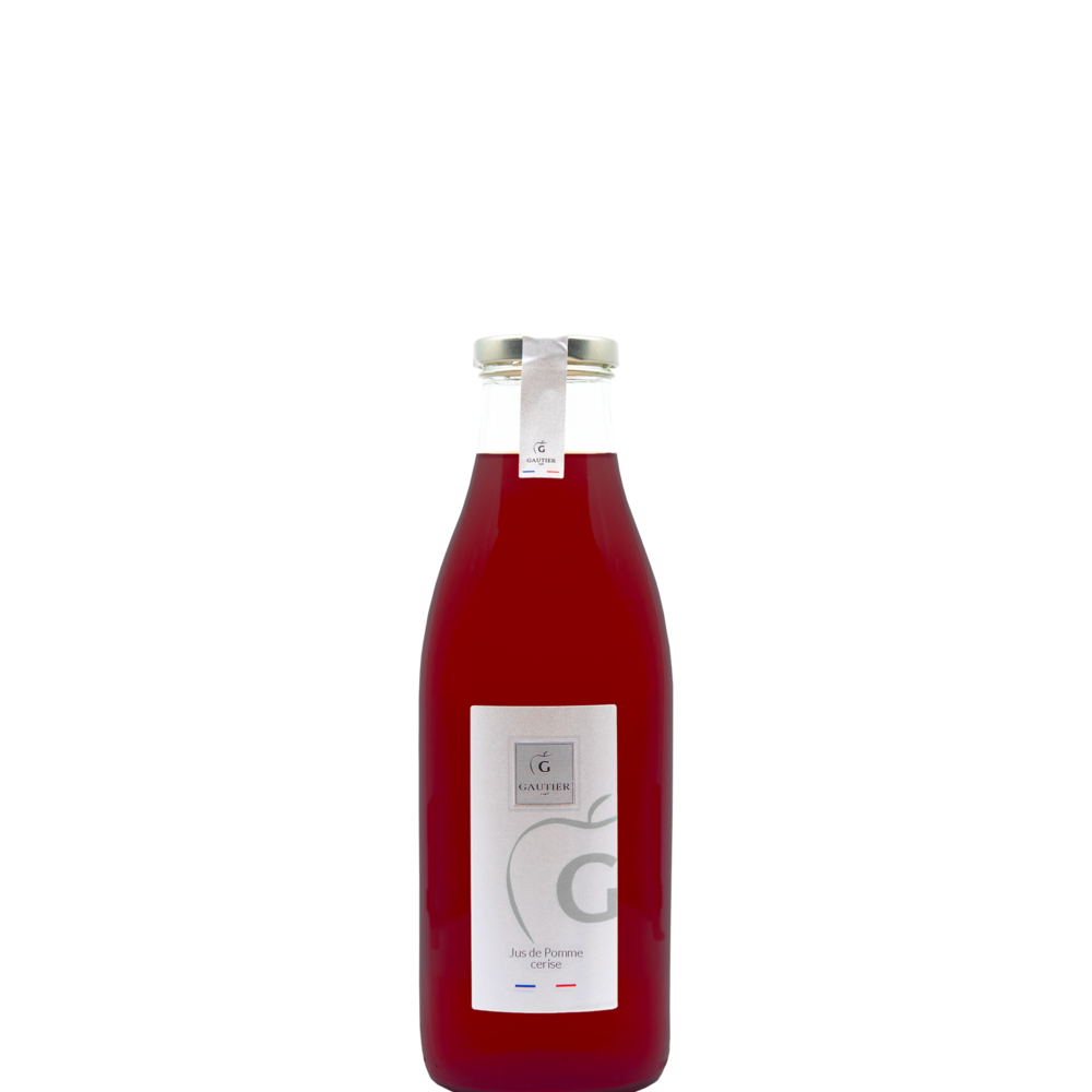 Jus de pomme cerise HVE français - 25cl