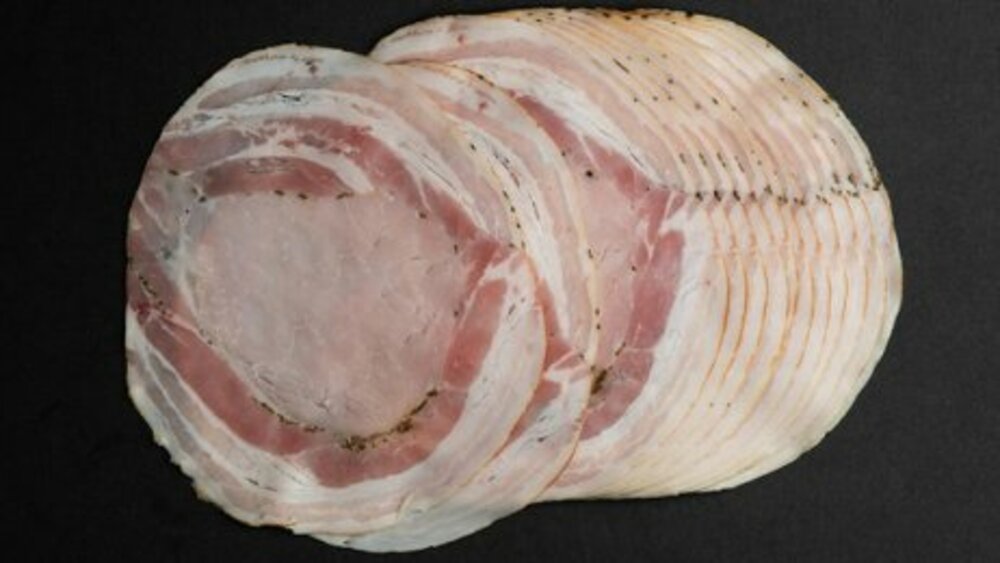 217168 Porchetta tranchée 13 x 19 g env. La Grande Charcuterie