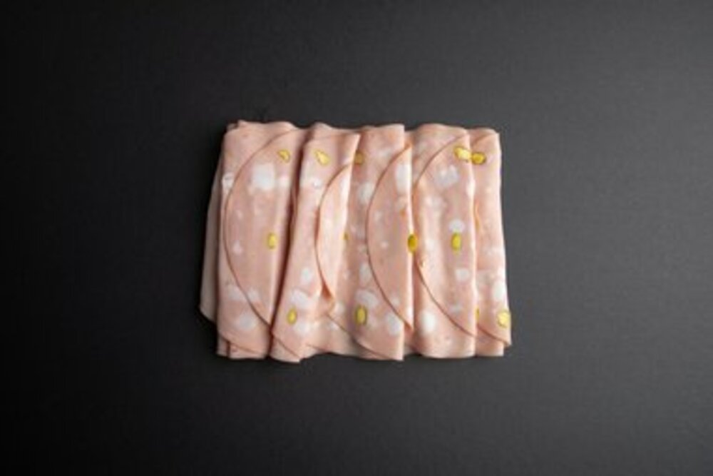 269093 Mortadelle de Bologne IGP tranchée pour chiffonnade 14 x 18 g env. La Grande Charcuterie