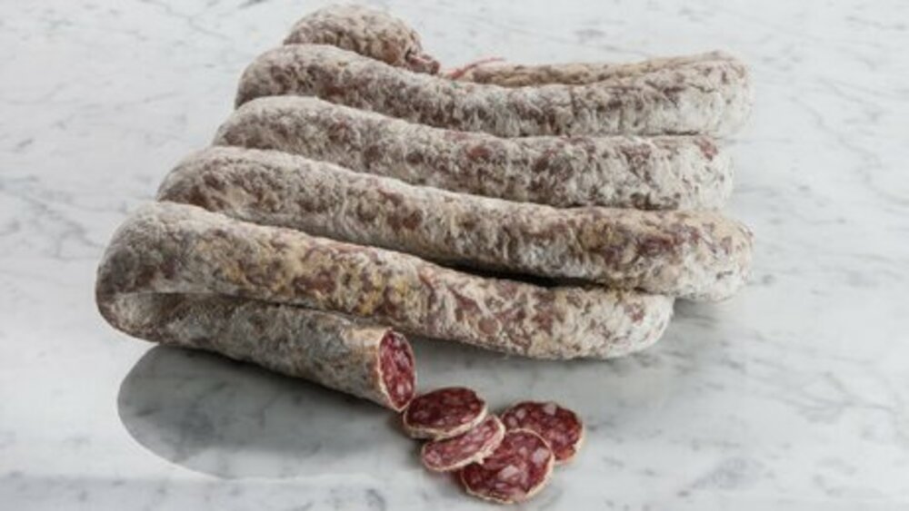 170572 Saucisse sèche supérieure de l'Aveyron séchée sur perche VPF 2,3 kg env. La Grande Charcuterie