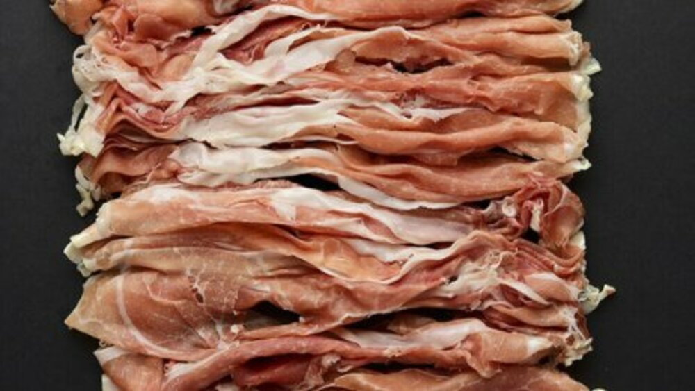 196171 Jambon Serrano Grande Réserve 15 mois STG chiffonnade 240 g La Grande Charcuterie