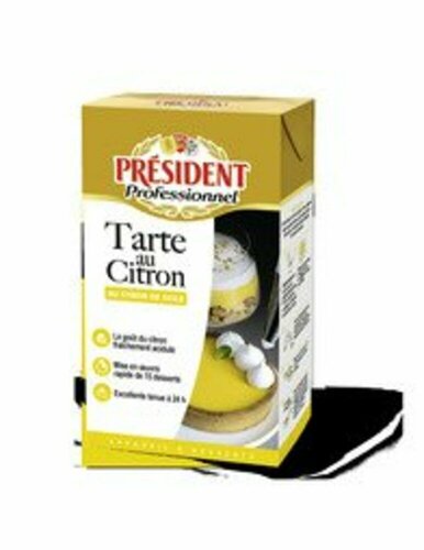 198594 - Préparation pour tarte au citron de Sicile UHT 1 L Président Professionnel