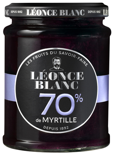confiture de myrtille 70 %