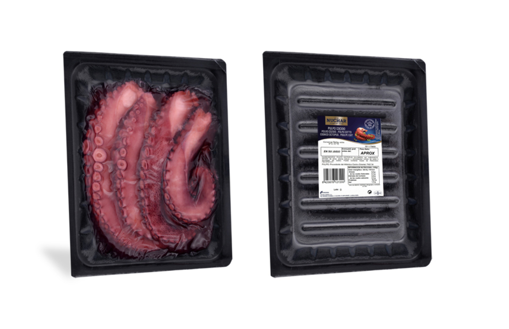 POULPE CUIT DANS SON JUS 500-700