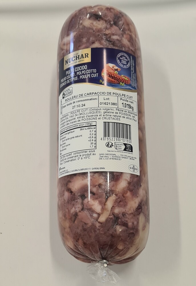 CARPACCIO DE POULPE 