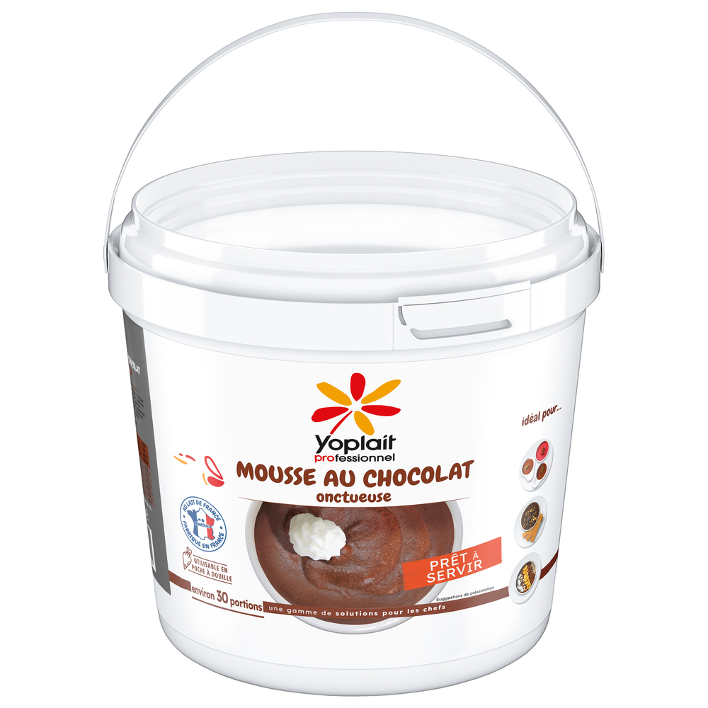 YOPLAIT MOUSSE CHOCOLAT NOIR 2.09KGX1