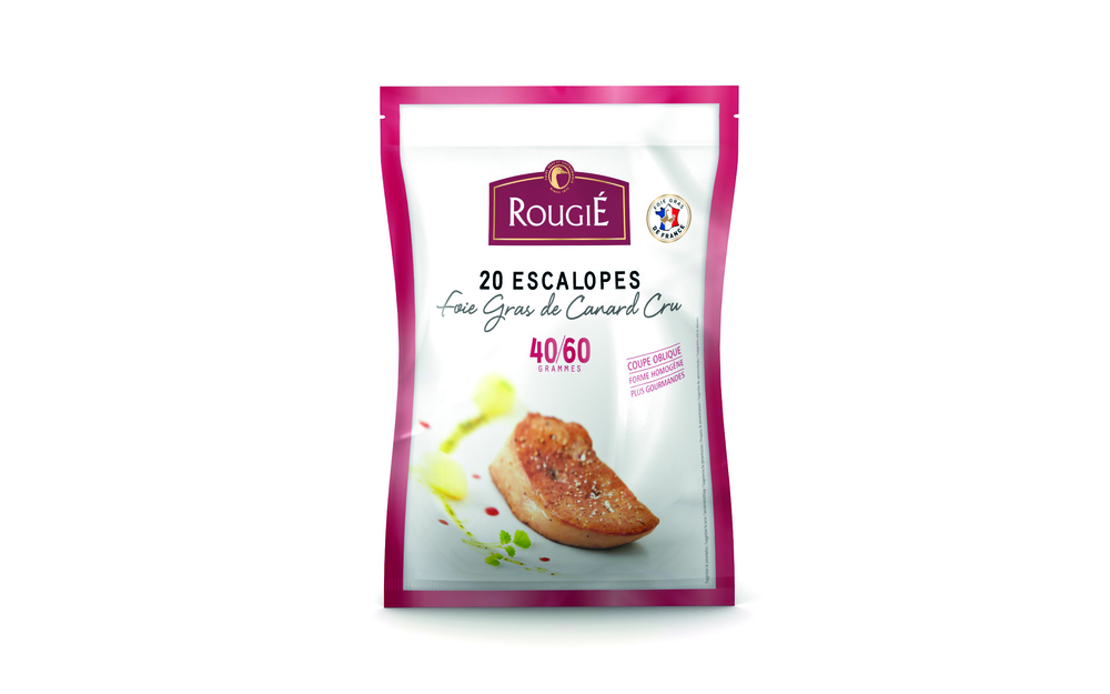 ESCALOPES FOIE GRAS DE CANARD Calibre 40/60 (env. 50g)