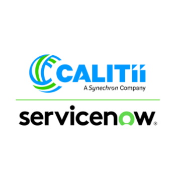 Calitii & ServiceNow