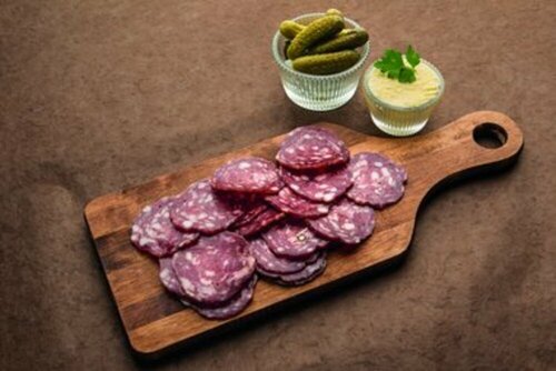 175630 - Saucisson sec de porc de montagne VPF tranché 40 x 6 g La Grande Charcuterie