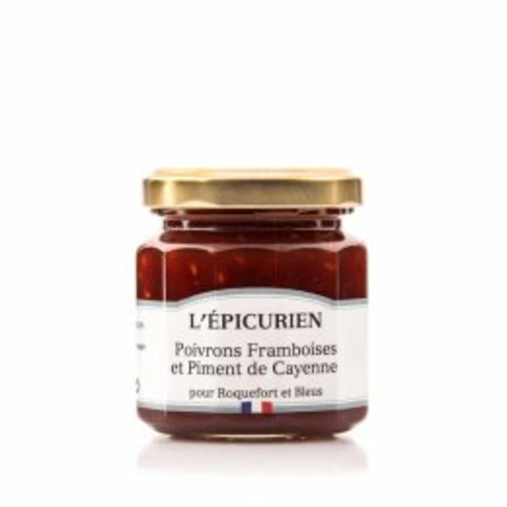 274671 - Confit de poivrons framboises et piment de Cayenne 125 g L’Affineur du Chef
