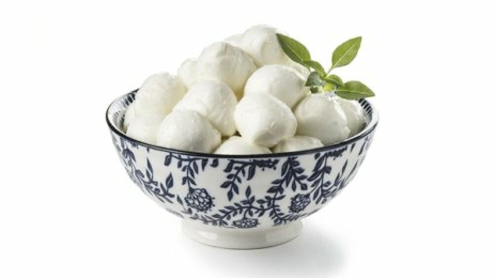 186380 - Mozzarella di bufala cerise AOP 10 g 22% MG 500 g Michelangelo