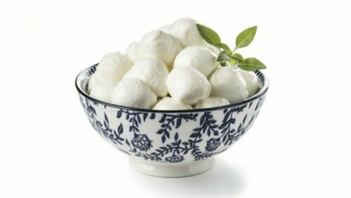 186380 - Mozzarella di bufala cerise AOP 10 g 22% MG 500 g Michelangelo