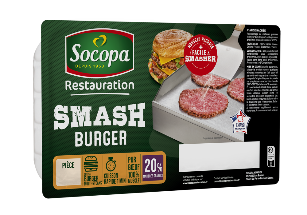 smash burger 80g