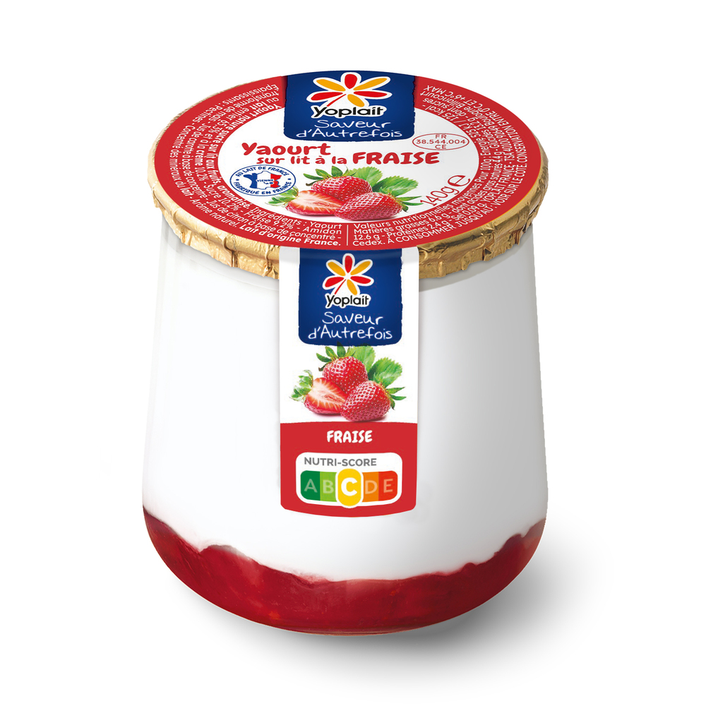 Saveur d'Autrefois sur lit de fraise 140g 