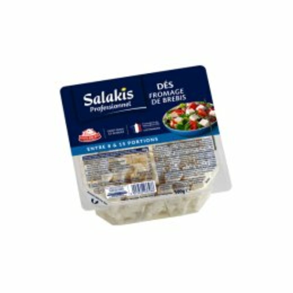283967- Dés de brebis 23% MG 500 g Salakis professionnel