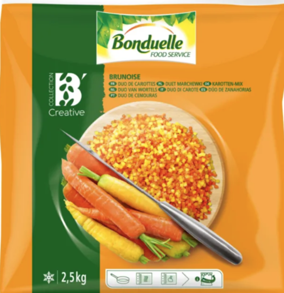 Brunoise duo de carottes 2k5 c