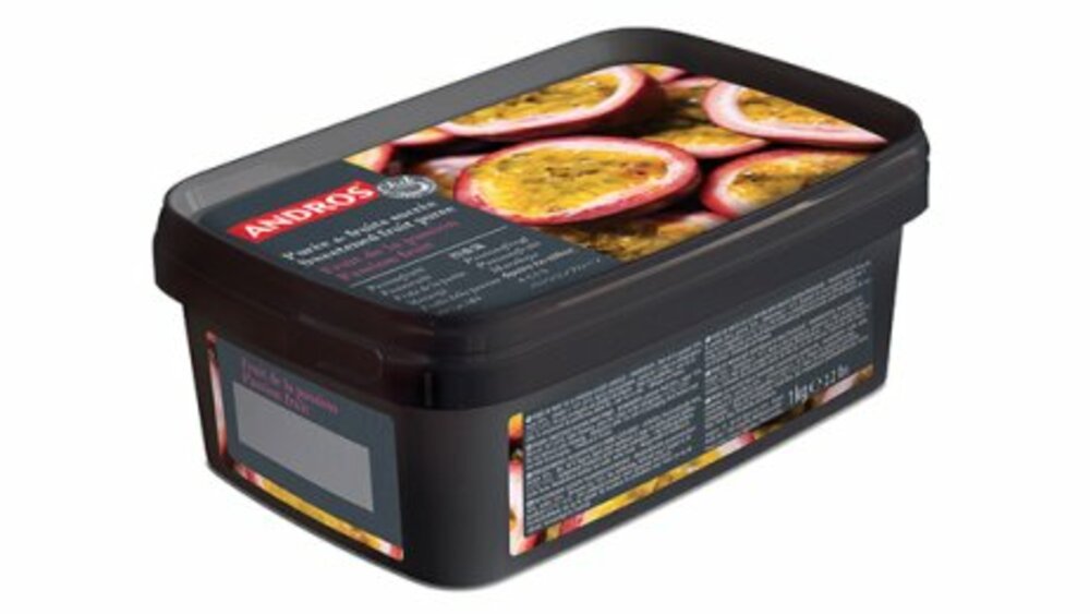 184108 - Purée de fruit de la passion sucrée 1 kg Andros