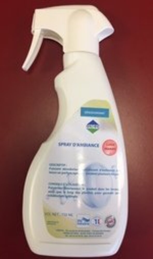 Surodorant spray d'ambiance parfum mangue en pulvérisateur de 500 ml ASPEC