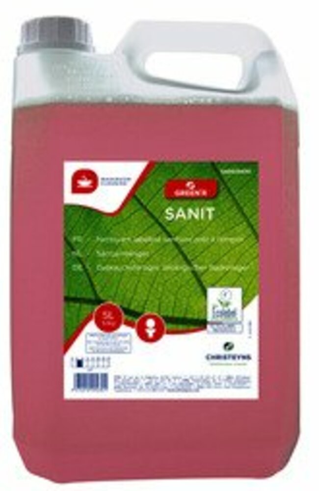 Nettoyant sanitaire ECOLABEL en bidon 5 L GREEN'R