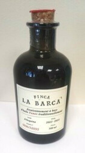 Assaisonnement d'huile fumée en bouteille 500 ml FINCA LA BARCA