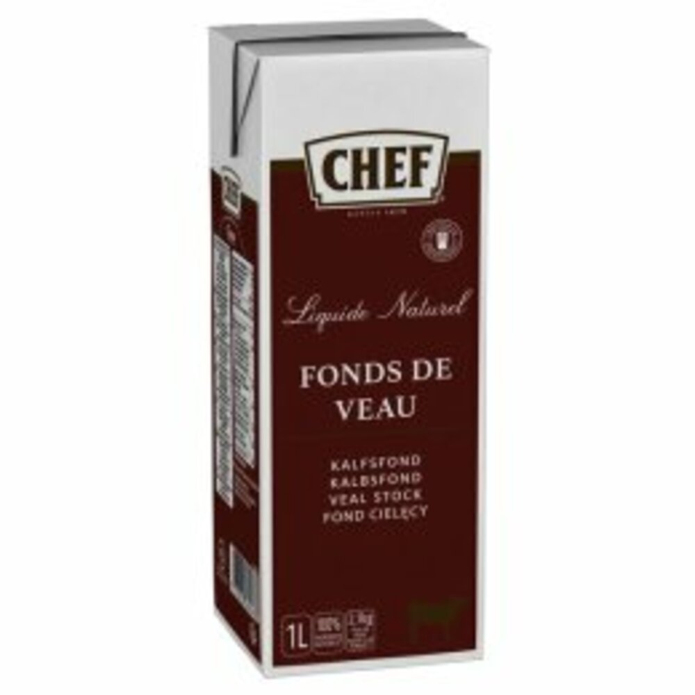 Fonds de veau en brique 1 L CHEF