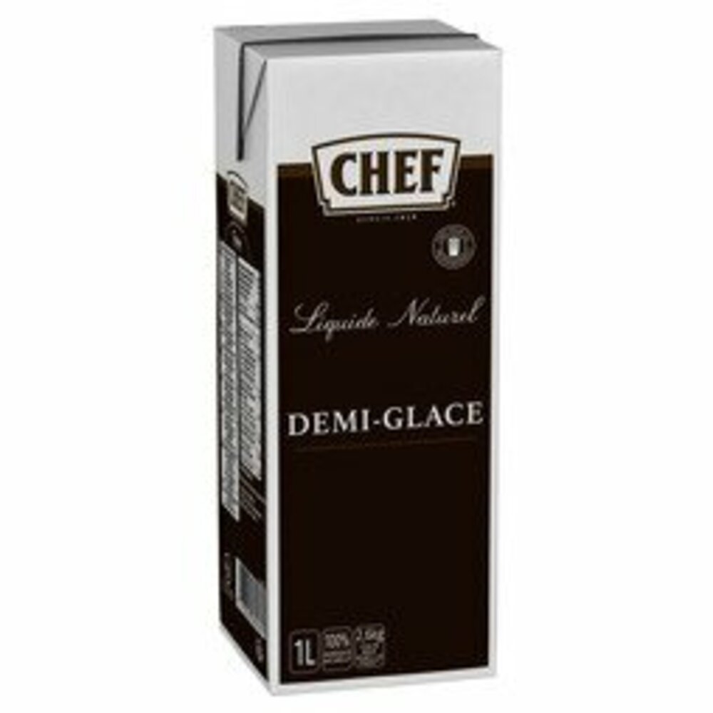 Sauce demi-glace naturelle en brique 1 L CHEF