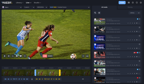 Yuzzit - Logiciel de montage vidéo live