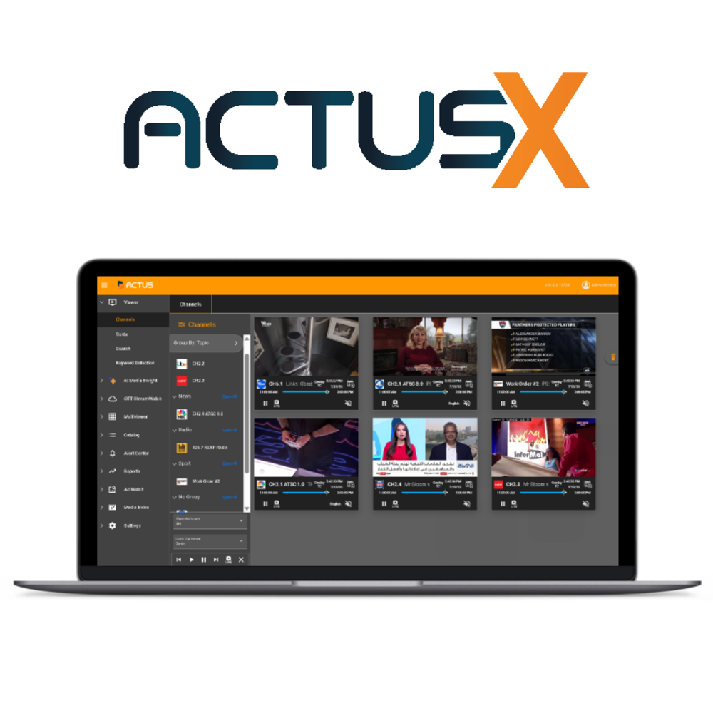 Actus X - Plateforme de monitoring intelligente