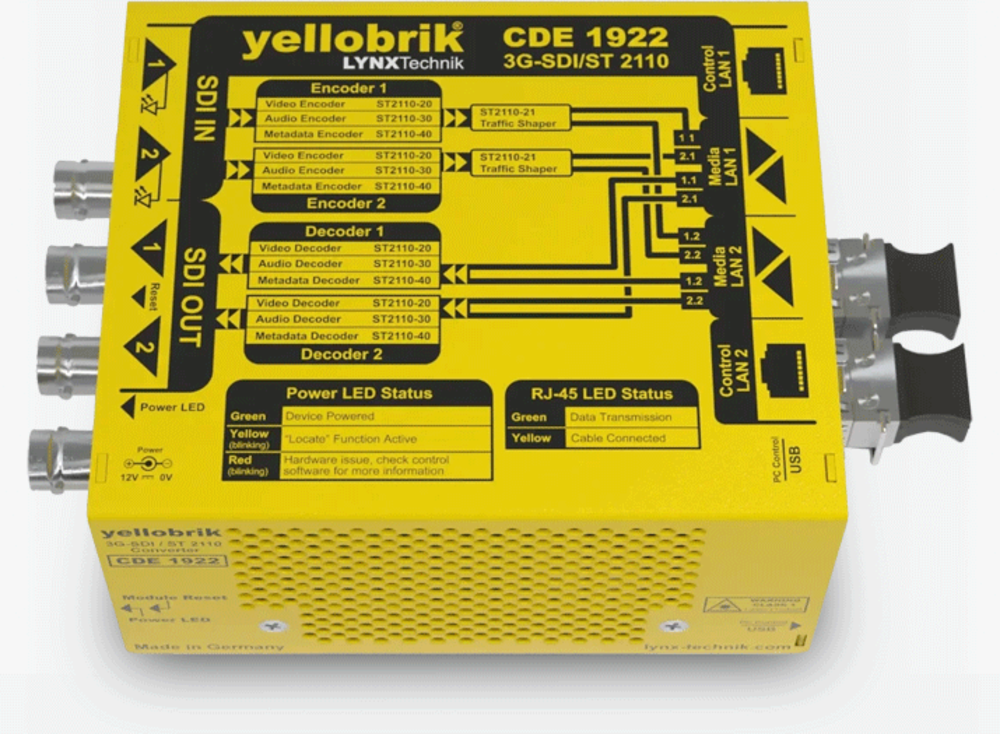 03 | LYNX Technik | yellobrick CDE-1922
