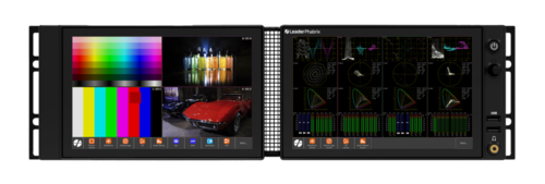 LPX500 - Multi-channel 4K Waveform Monitor with Dual-independent displays for Hybrid IP/SDI workflows