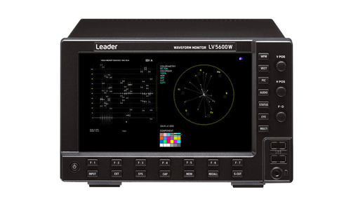 LV5600W - A ‘True-Hybrid’ waveform monitor compatible with 4K/HD/SD-SDI signals and UHDTV/HD/SD IP signals